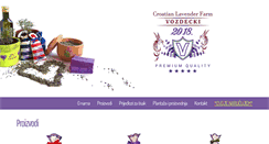 Desktop Screenshot of lavanda-vrecice.com
